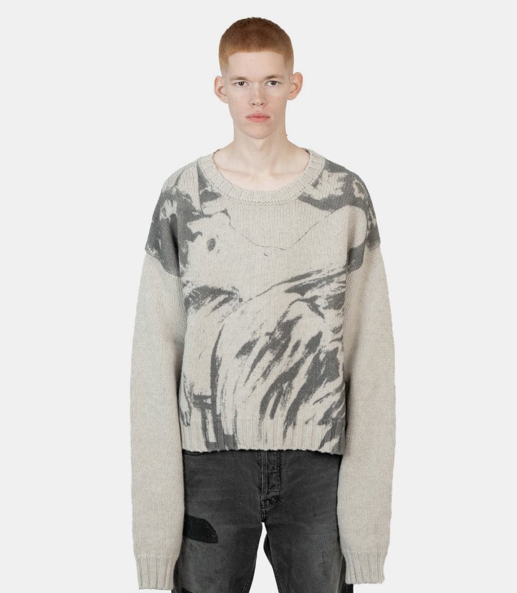 Crewneck past in vain - 080 - 227 - FW24 - S - Enfants riches déprimés