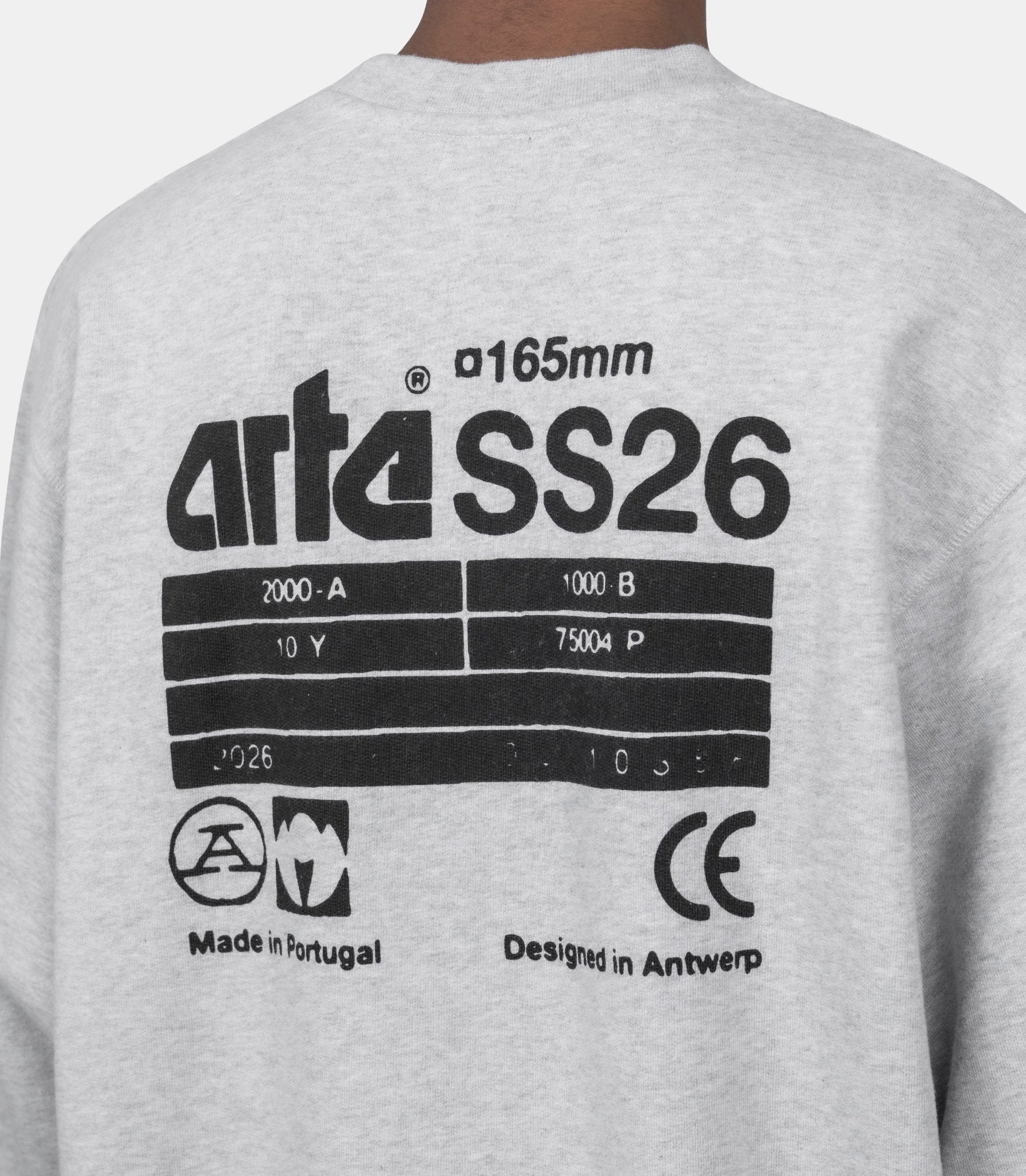Crewneck ss26 - SS26-155C-XS - Arte