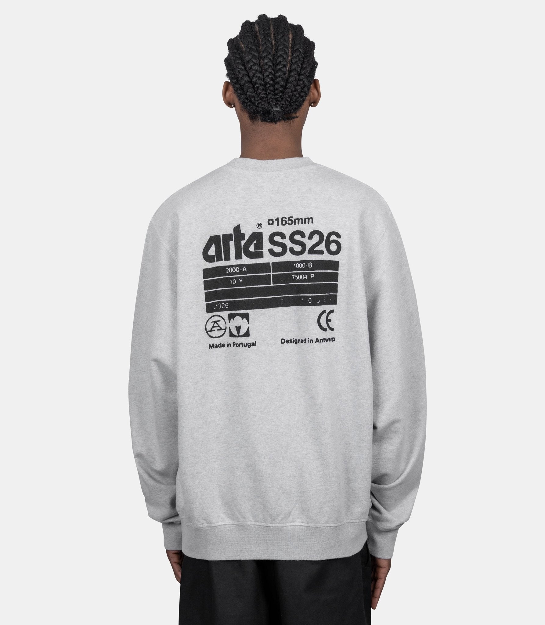 Crewneck ss26 - SS26-155C-XS - Arte