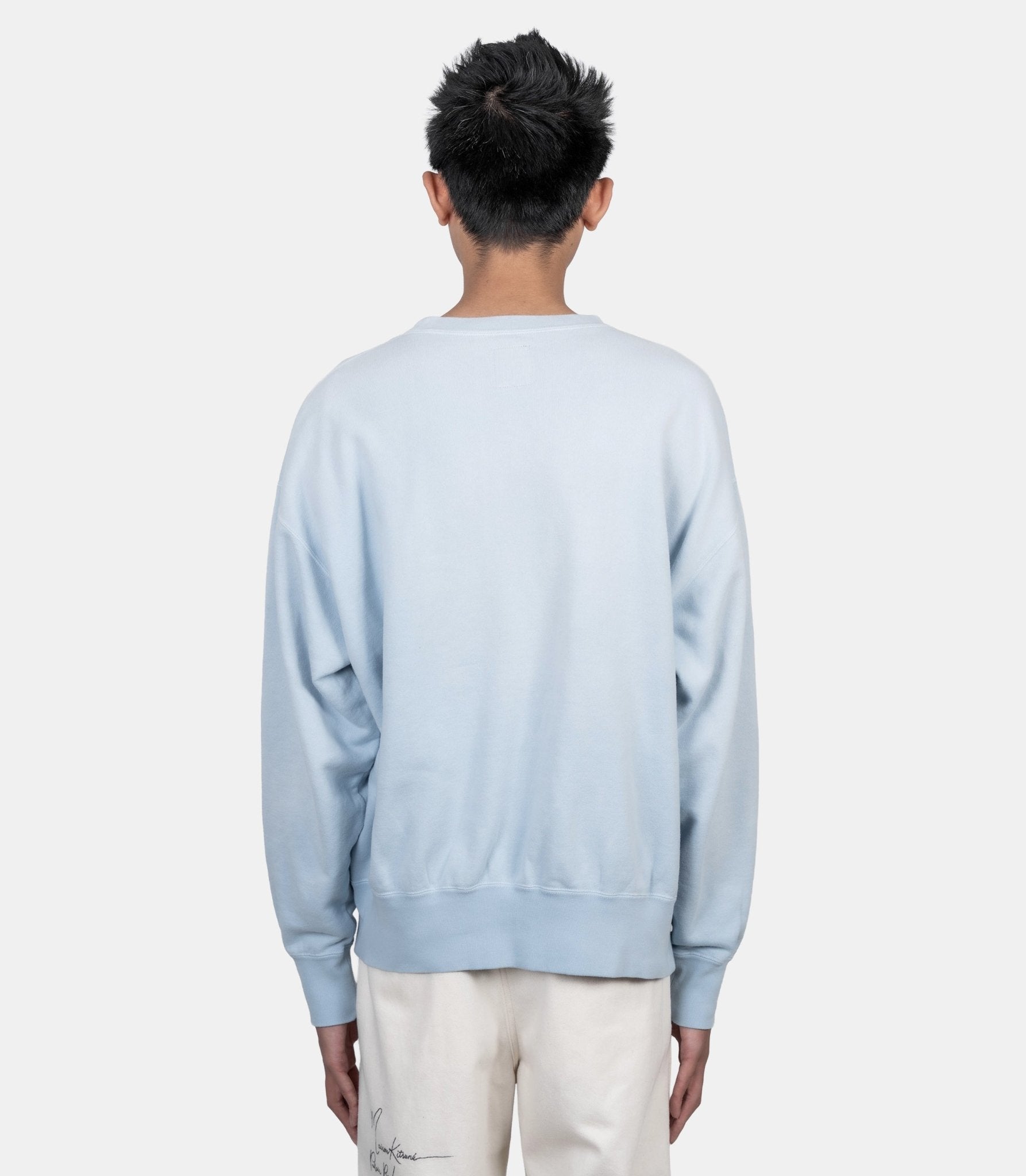 Crewneck sunfaded fox x kuro - 990005-P410-S - Maison kitsuné