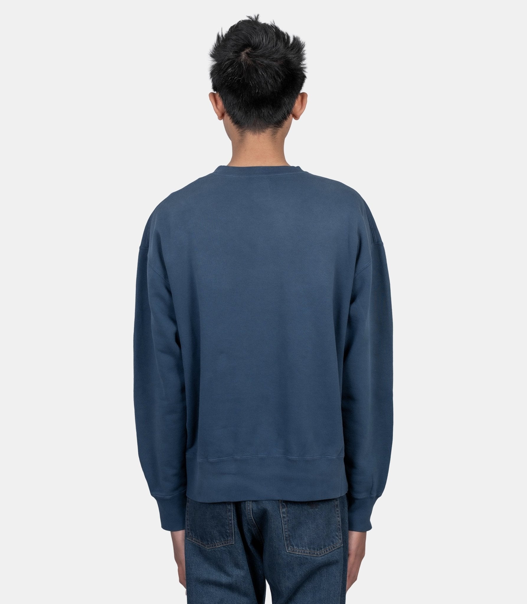 Crewneck sunfaded fox x kuro - 990005-P480-S - Maison kitsuné