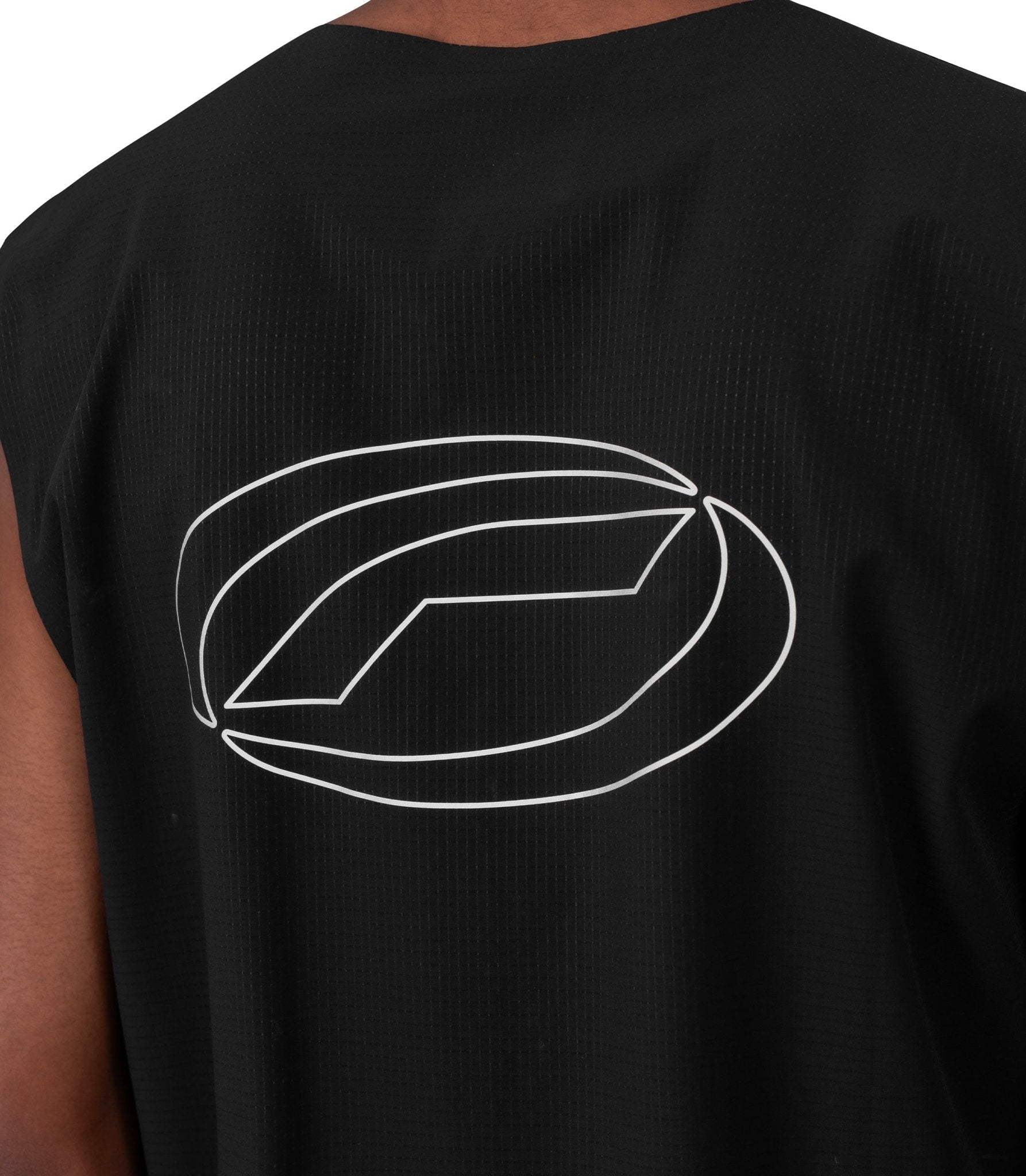 Débardeur crop perforated - PCT25BK-M - Optimistic runners