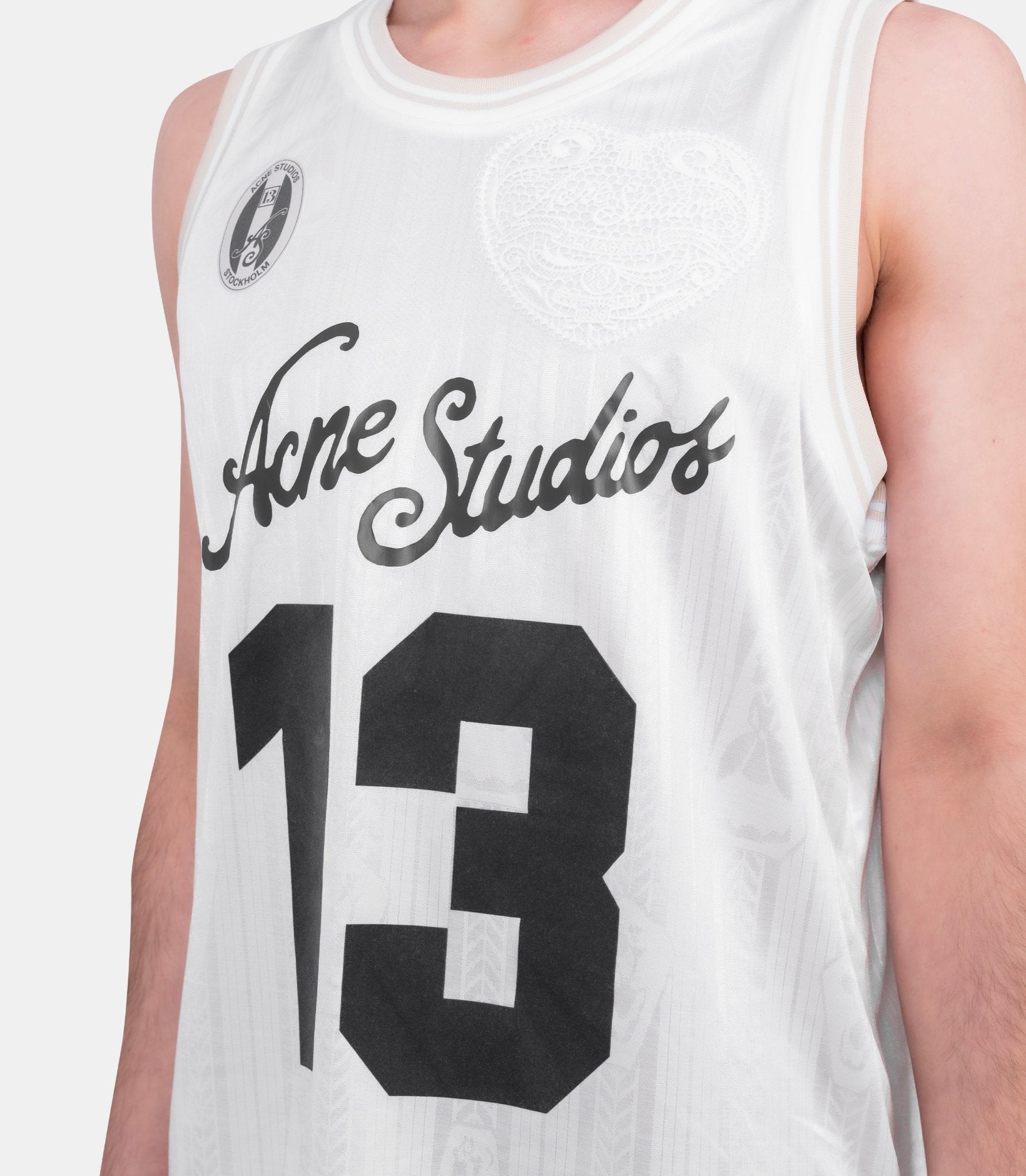 Débardeur jersey sports - BL0438-100-S - Acne studios