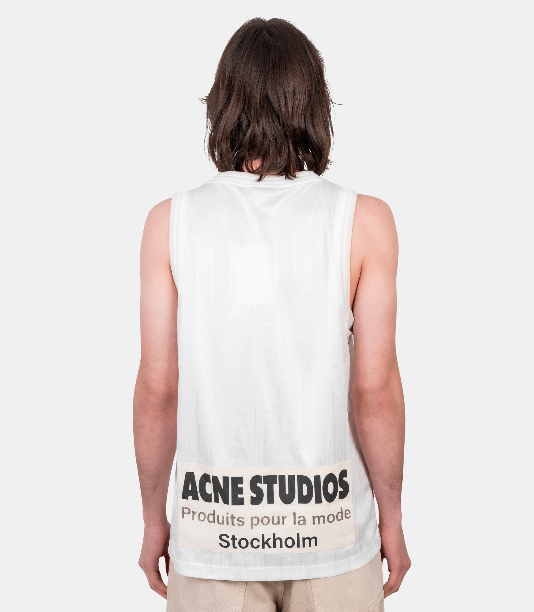 Débardeur jersey sports - BL0438-100-S - Acne studios