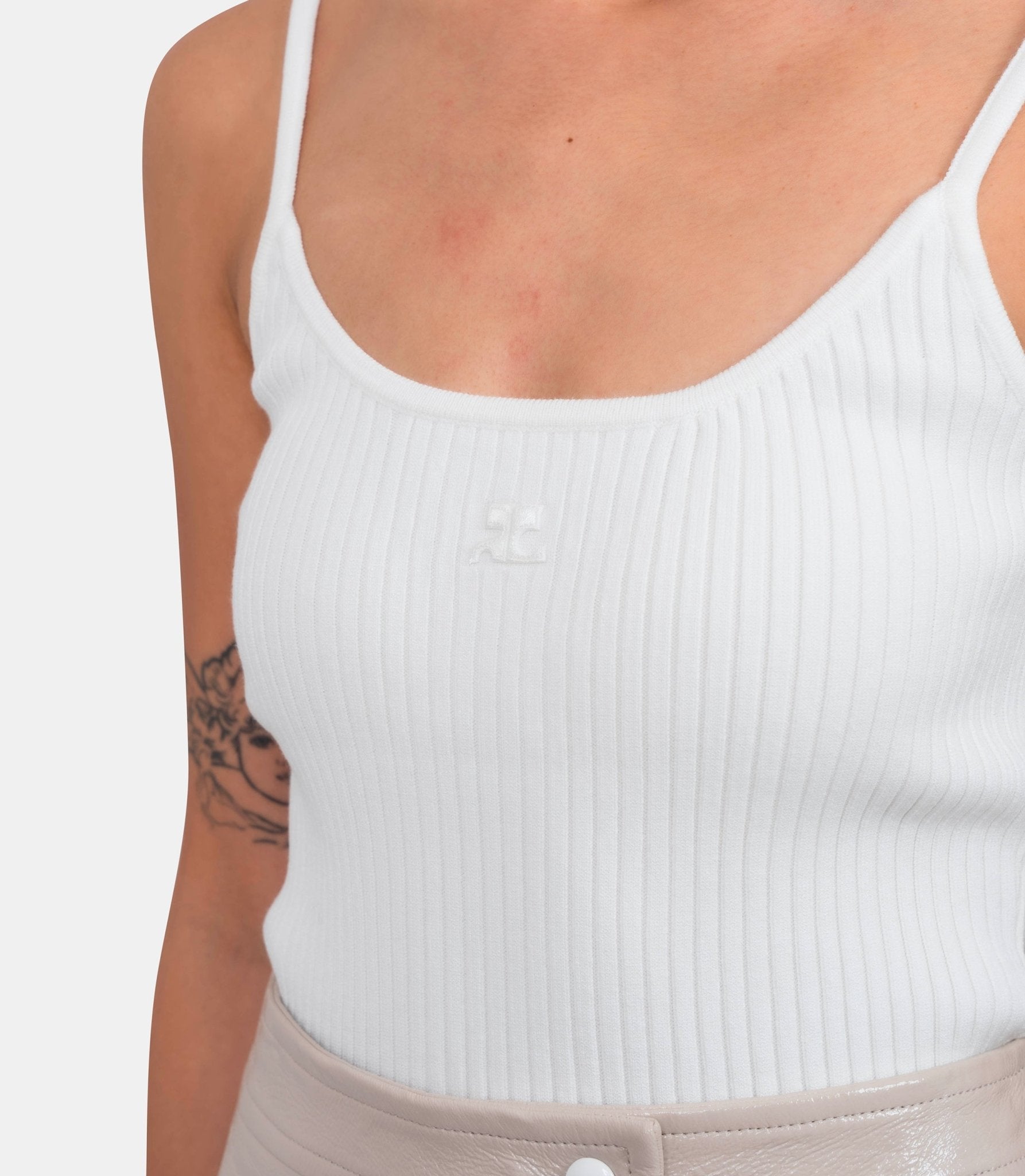 Débardeur réédition - PERMDE012FI0001-0001-S - Courrèges