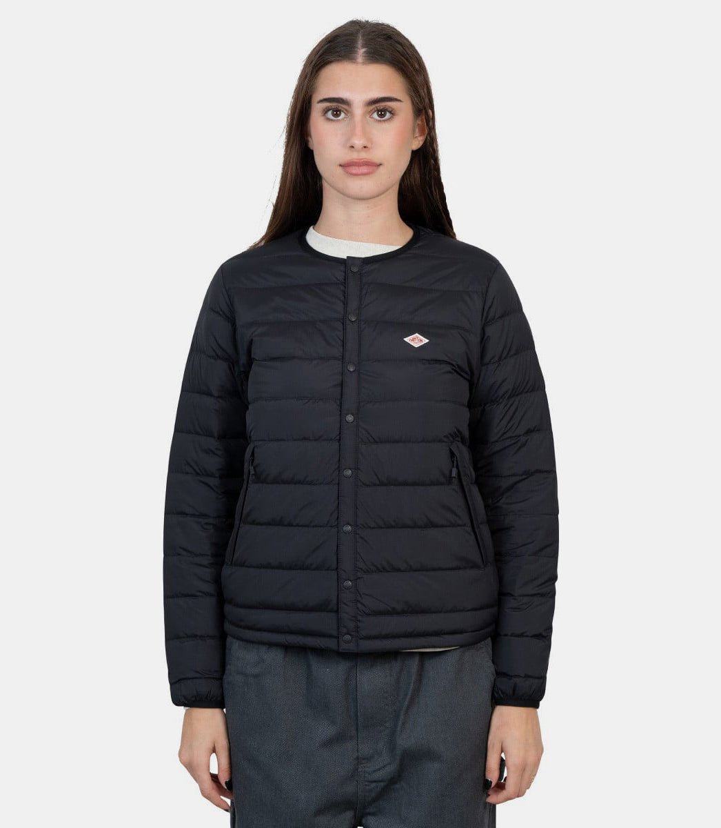 Doudoune à col ras du cou noirDT - A000 - BLACK - FW24 - XSDanton