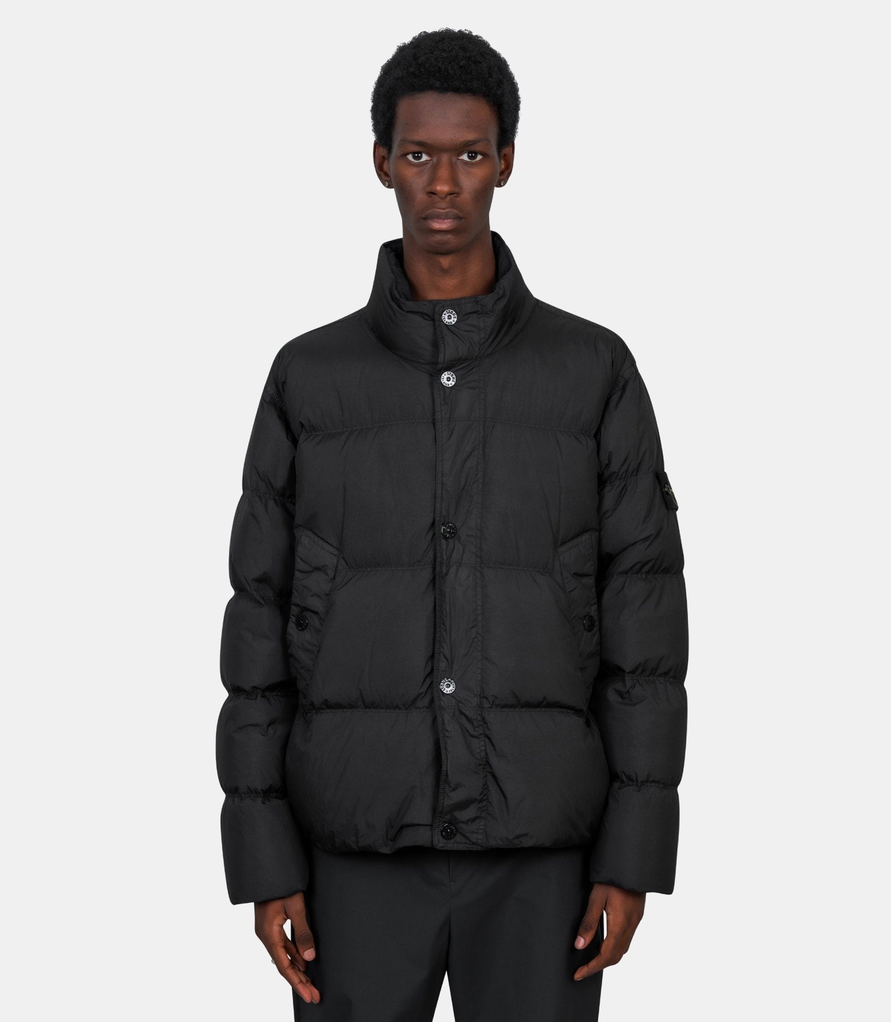 Doudoune crinkle reps ny recycled nylon - K2S154100010S0A23 - V0029 - M - Stone island