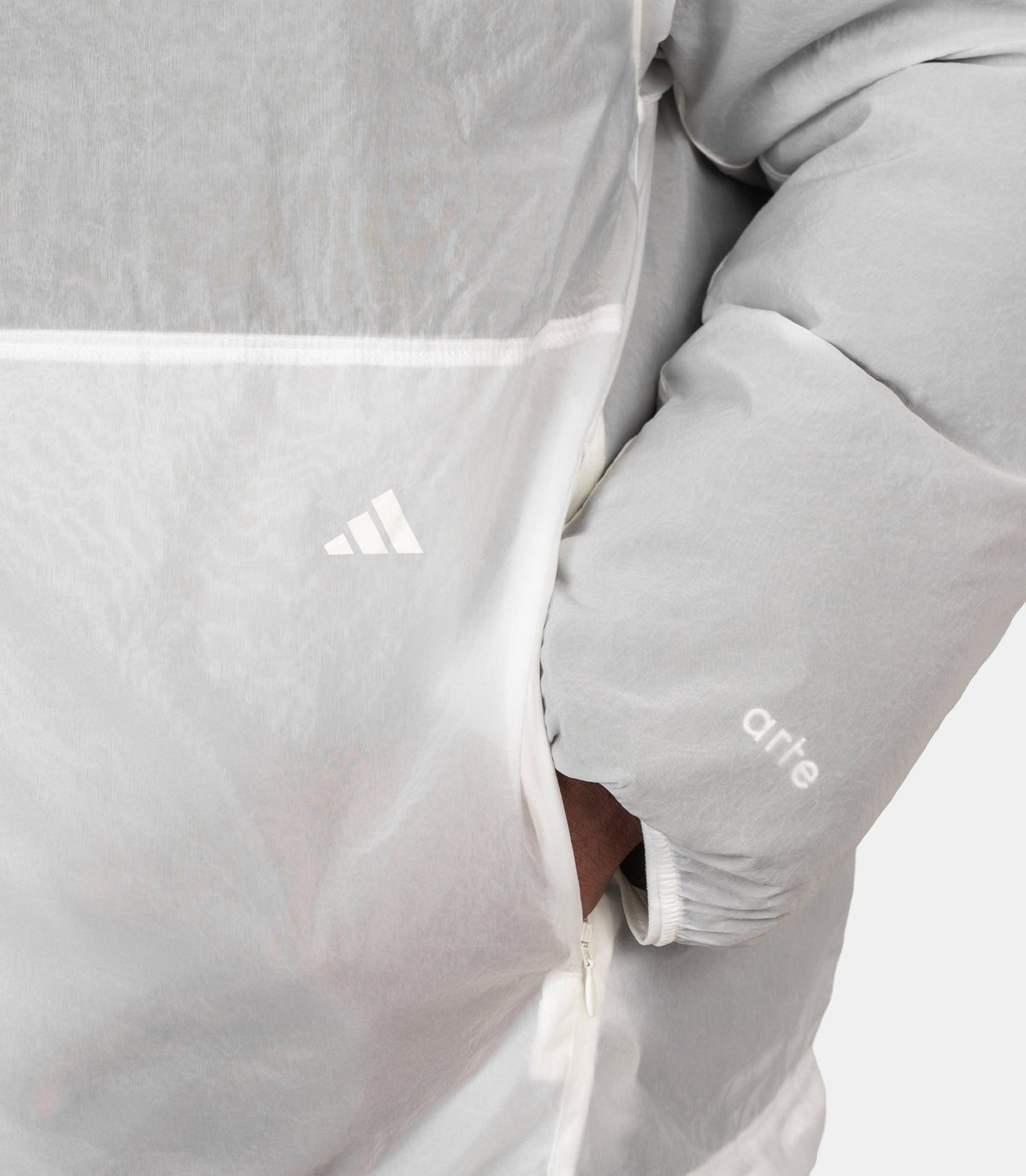 Doudoune double couche x adidas-KS8586-S-Arte