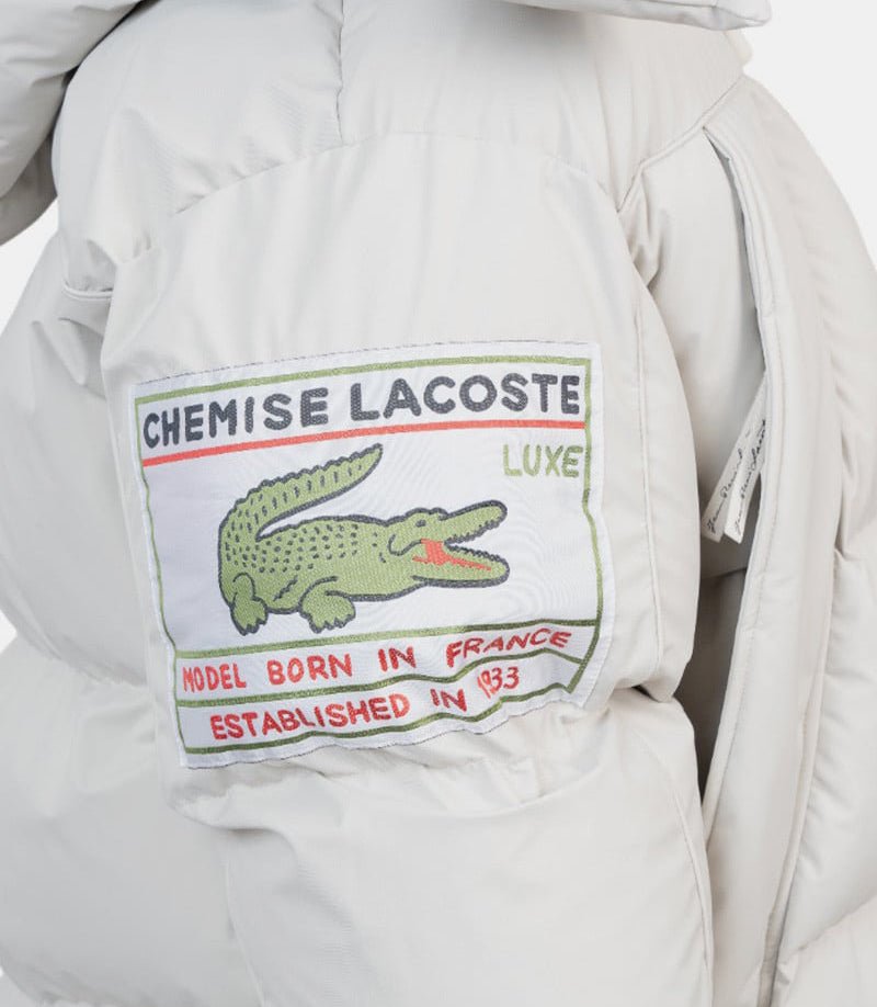 Doudoune oversizeBH1696 - D51 - FW24 - SLacoste runway collection