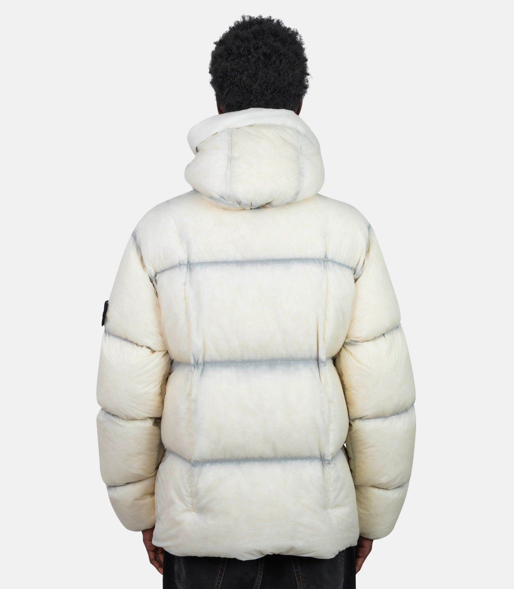 Doudoune seam faded light nylon tela - L1S154100016S0302-V0093-S - Stone island