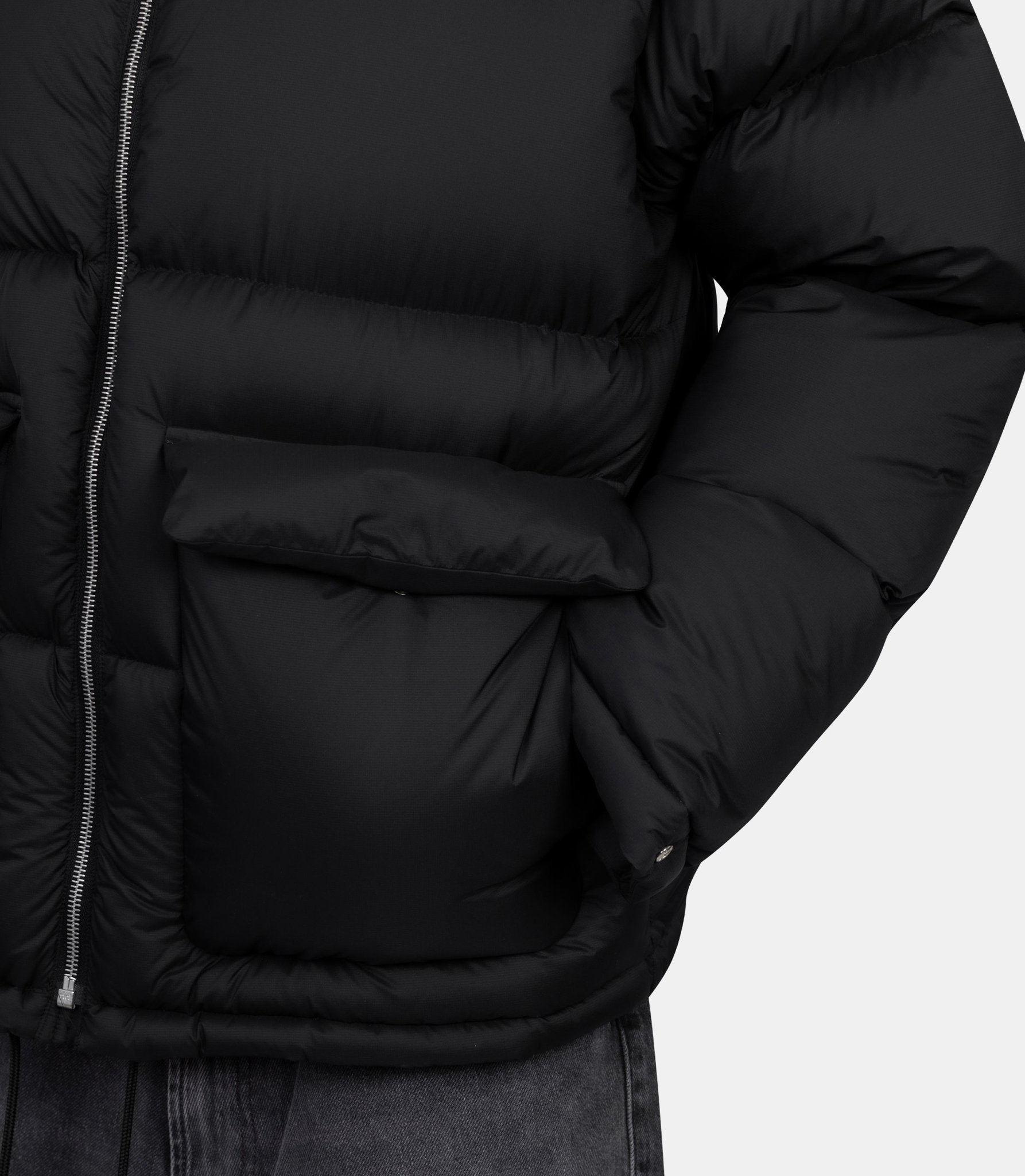 Doudoune ultra - légère - A25AB01NL-black-4 - Auralee