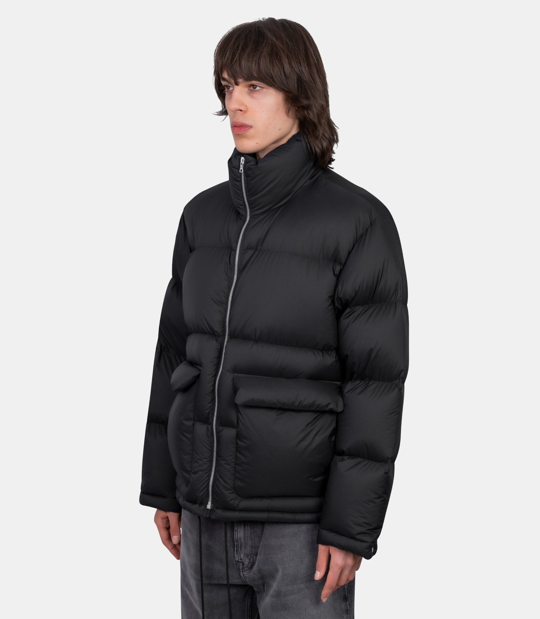 Doudoune ultra - légère - A25AB01NL-black-4 - Auralee