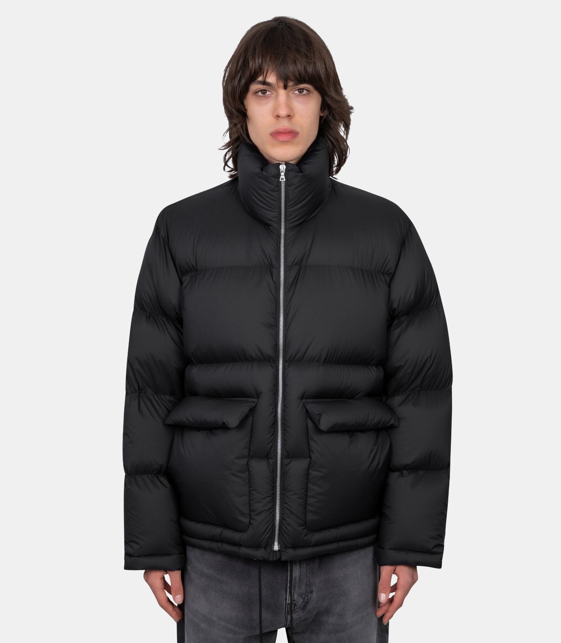 Doudoune ultra - légère - A25AB01NL-black-4 - Auralee