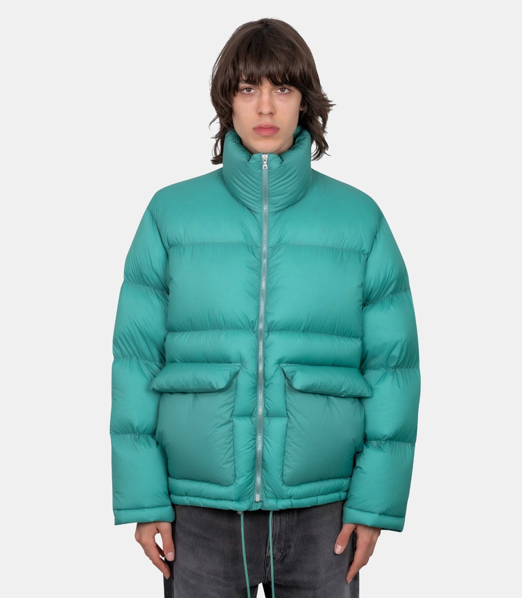 Doudoune ultra - légère - A25AB01NL-jadegreen-4 - Auralee