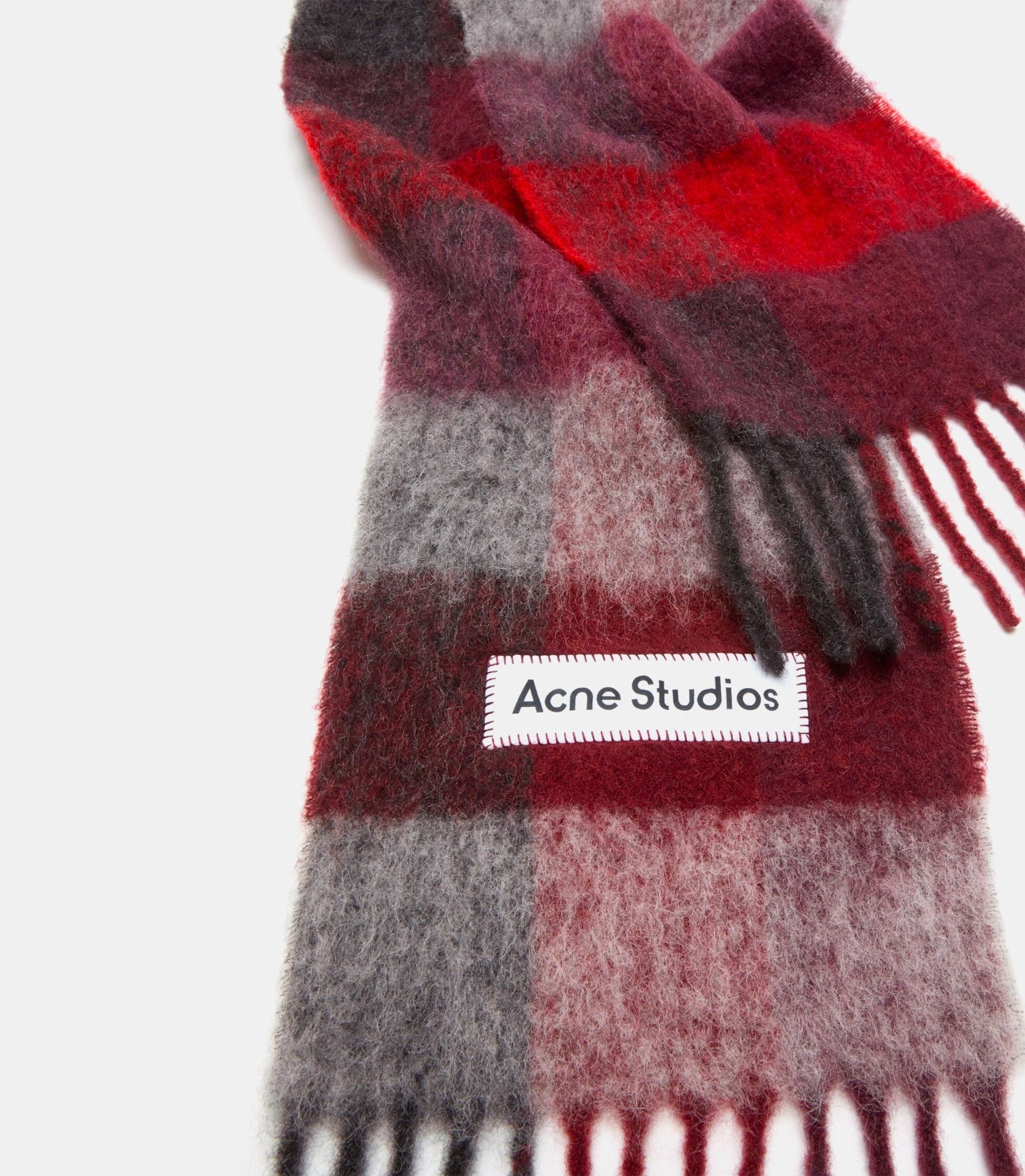 Écharpe à carreaux - CA0084 - BBI - O/S - Acne studios
