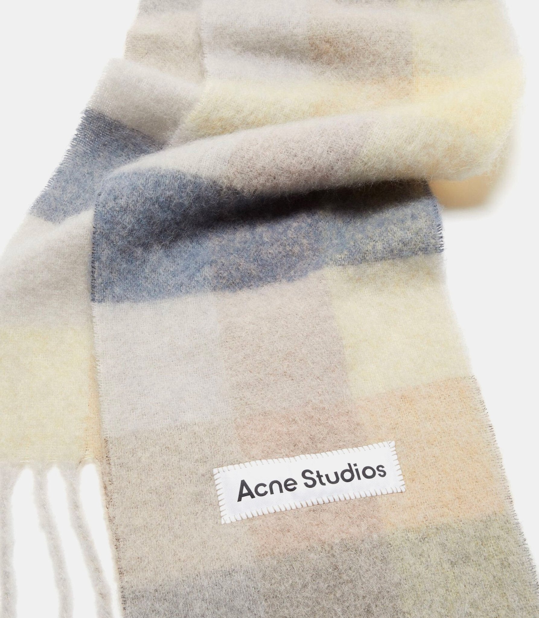 Écharpe à carreaux - CA0084 - DL6 - O/S - Acne studios