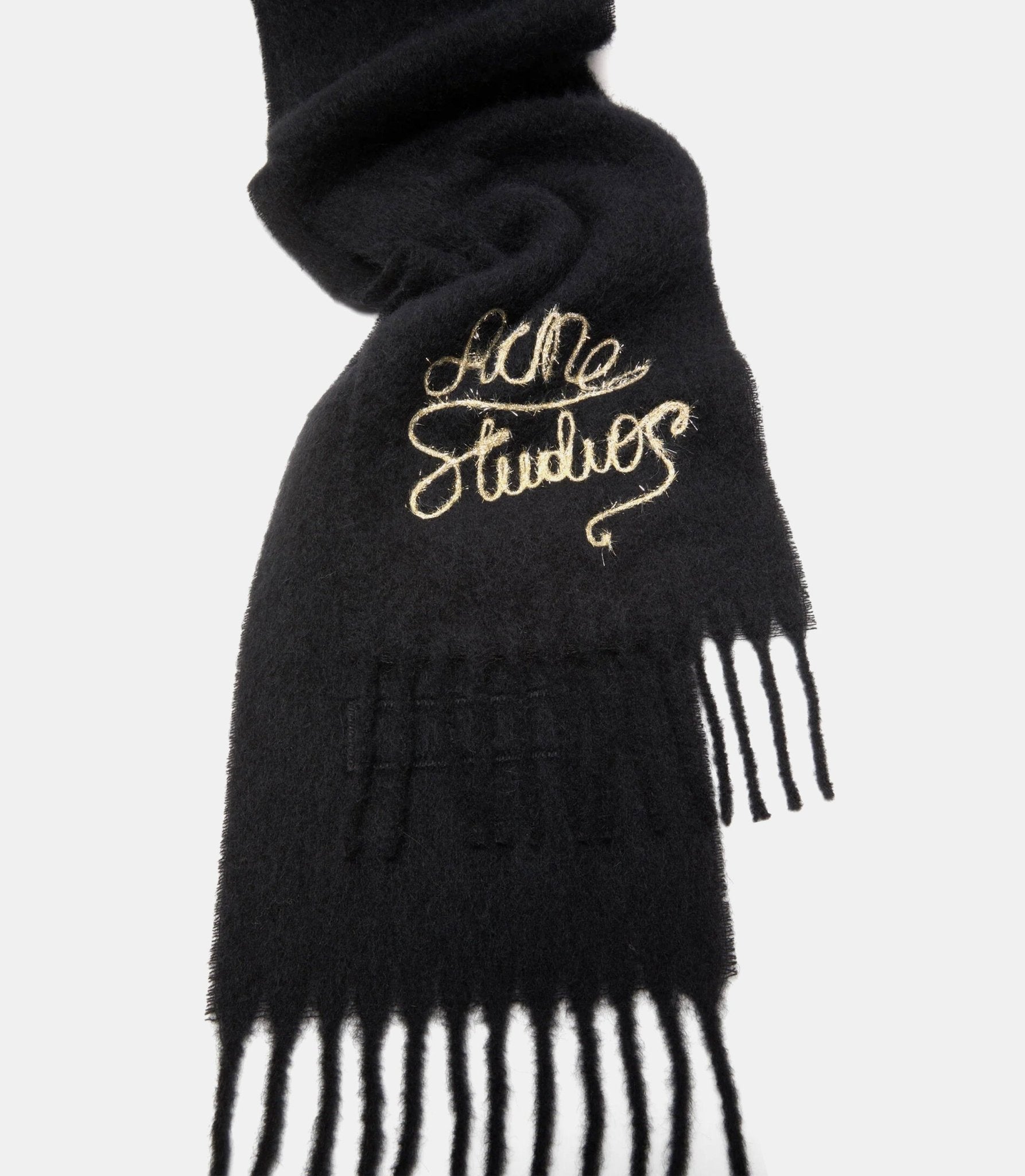 Écharpe logo laine - CA0400-900000-OS - Acne studios