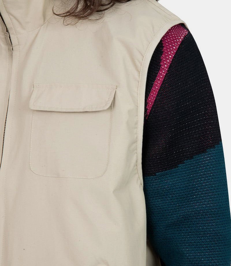 Gilet réversible ghost cave51165 - TAN - SS24 - SBy parra