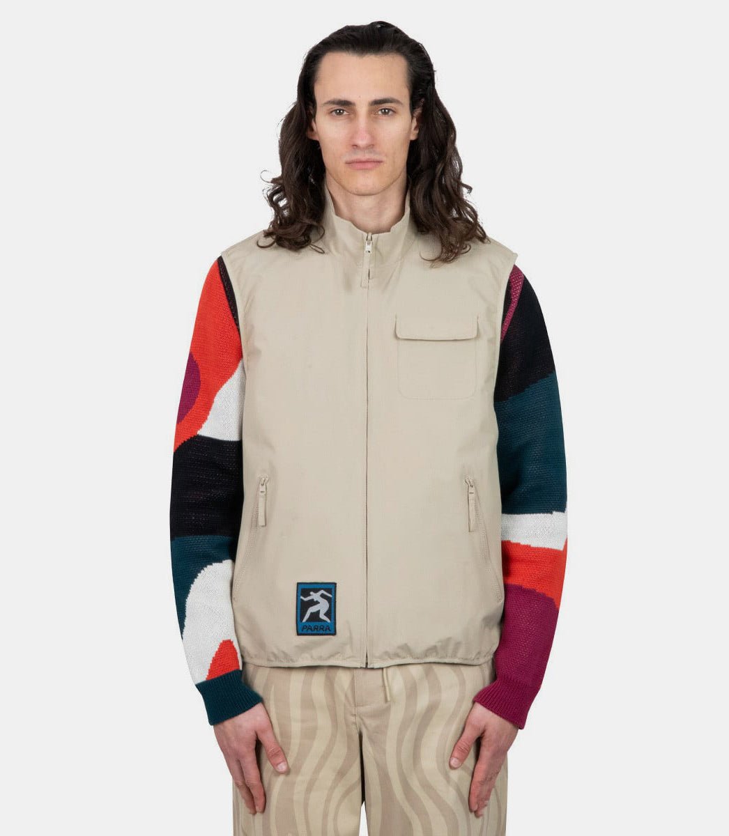 Gilet réversible ghost cave51165 - TAN - SS24 - SBy parra