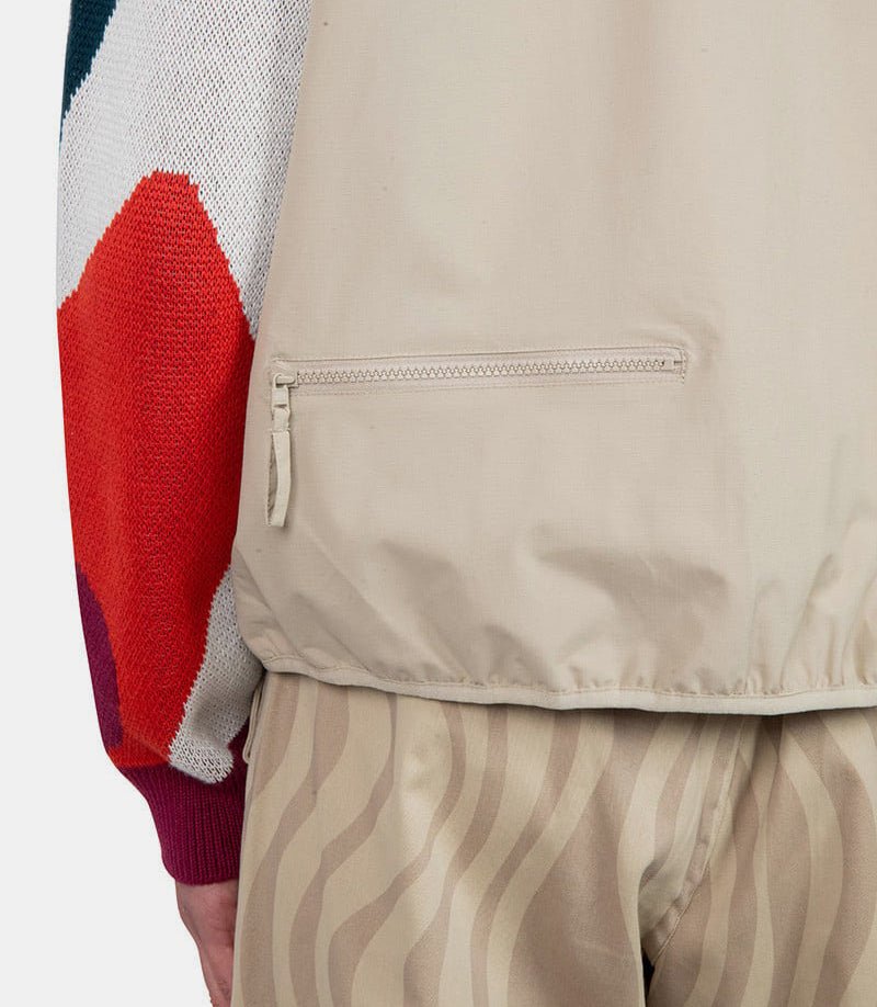 Gilet réversible ghost cave51165 - TAN - SS24 - SBy parra