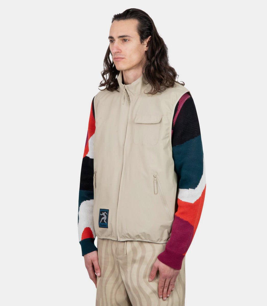 Gilet réversible ghost cave51165 - TAN - SS24 - SBy parra