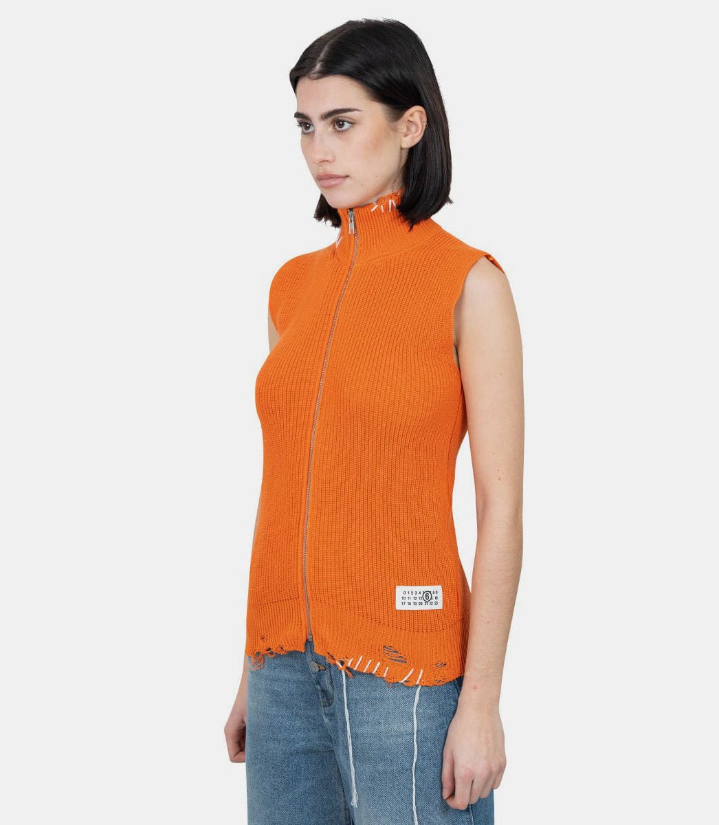 Gilet sans manchesS52FB0095M13089 - 186 - XSMm6 maison margiela