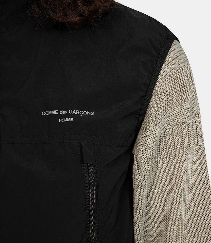 Gilet tactiqueHM - V001 - BLACK - SS24 - MComme des garçons homme
