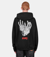 Hoodie à capuche imprimé - C15HD045-BLACK-44 - Mihara yasuhiro