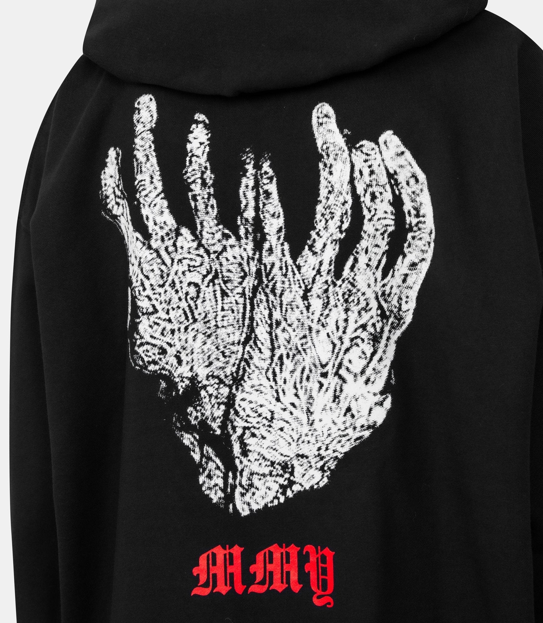 Hoodie à capuche imprimé - C15HD045-BLACK-44 - Mihara yasuhiro