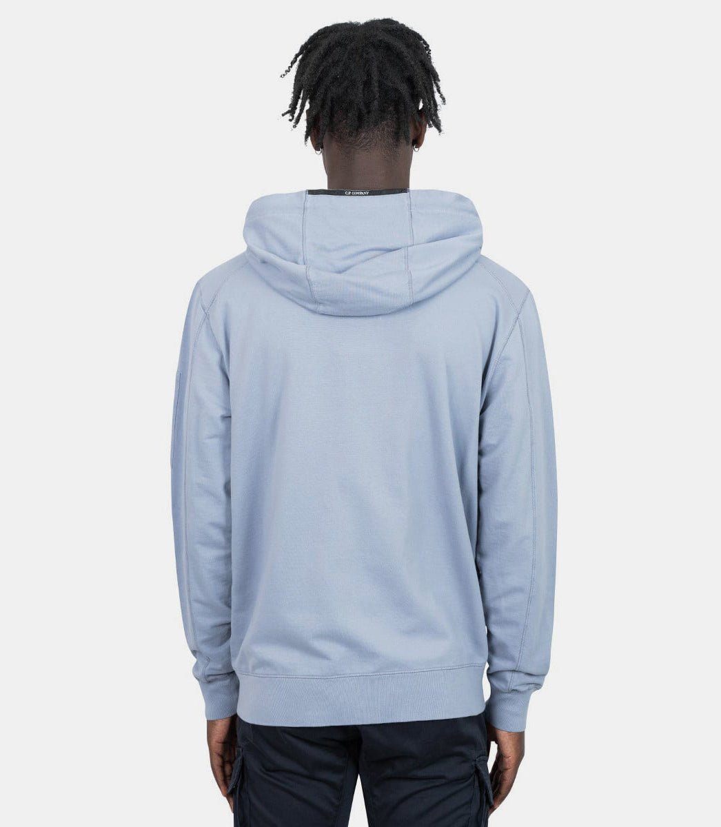 Hoodie à fermeture éclair en polaire légère18CMSS057A - 002246G - 774 - SC.p. company