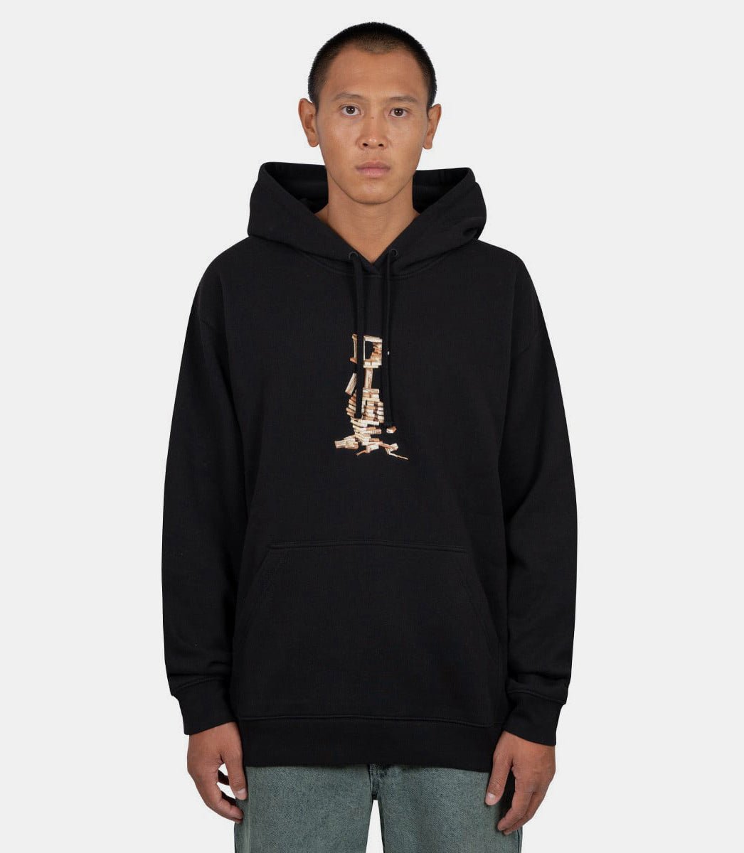 Hoodie blocksDIMESU2422BLK - BLACK - FW24 - SDime