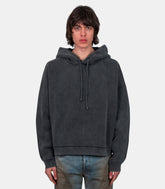 Hoodie délavé avec patch - CI0138-BM0-XS/S - Acne studios