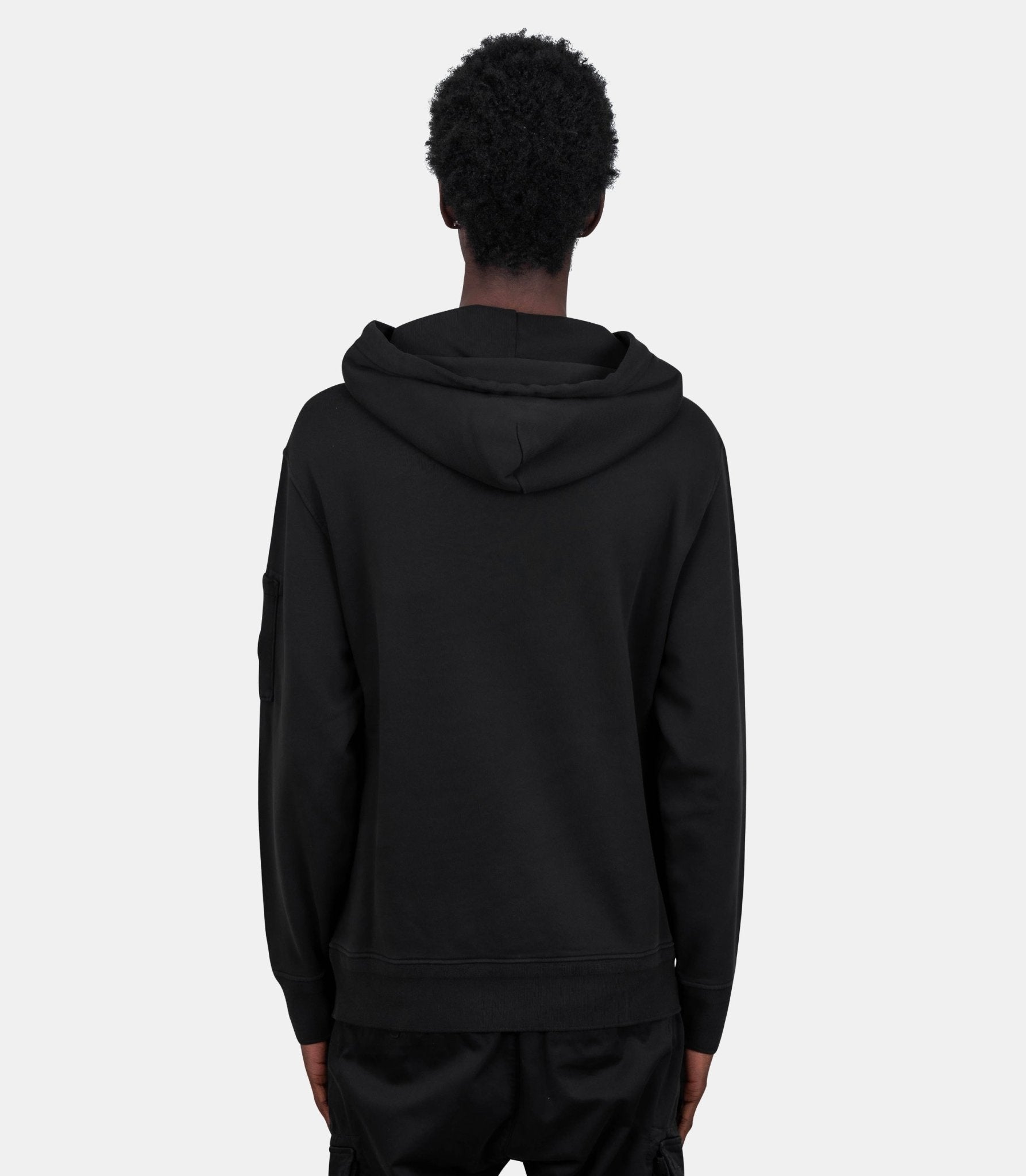 Hoodie diagonal - 20CMSS037A-110044G-999-S - C.p. company