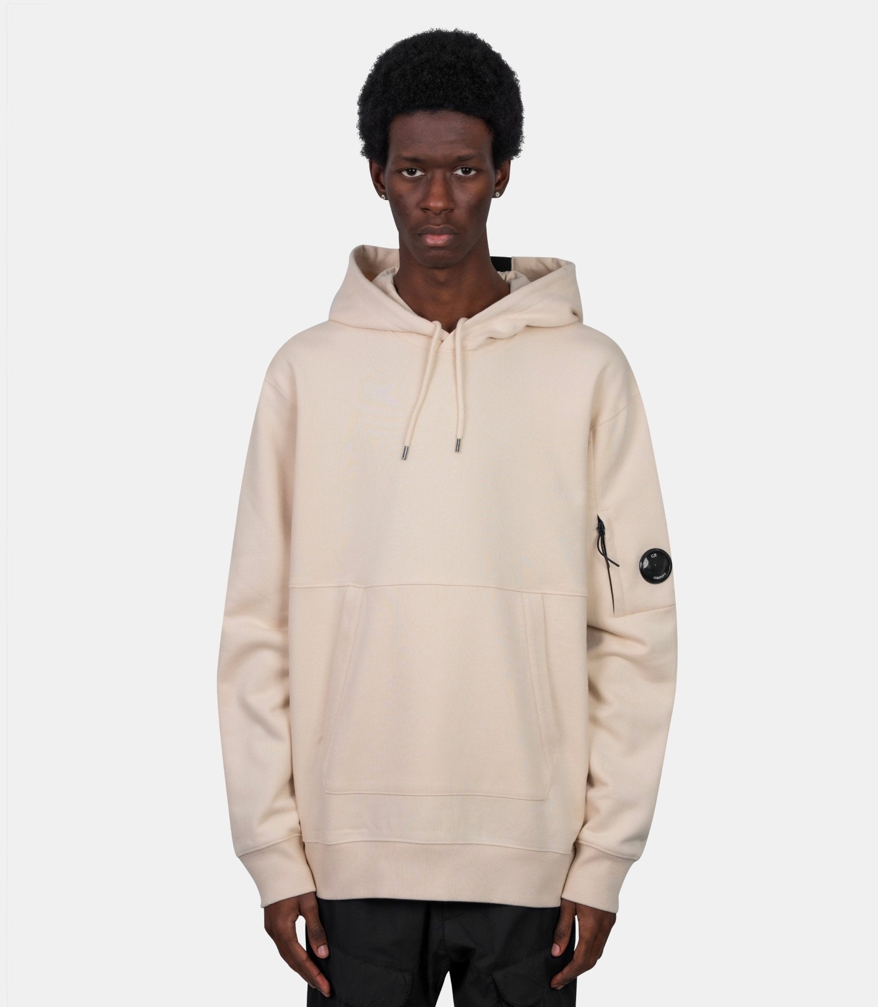 Hoodie diagonal - 20CMSS714A-005086W-114-S - C.p. company