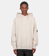 Hoodie diagonal fleece lens - 20CMSS037A-110044R-114-S - C.p. company