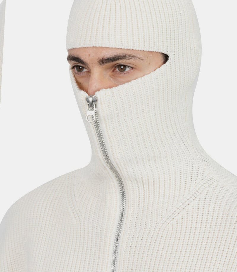 Hoodie en laine côtelée324MPU182FI0036 - 0079 - FW24 - MCourrèges