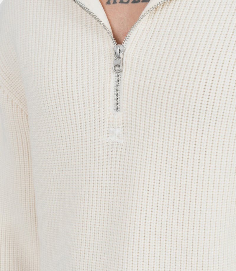 Hoodie en laine côtelée324MPU182FI0036 - 0079 - FW24 - MCourrèges