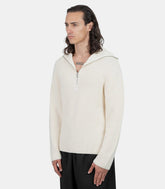 Hoodie en laine côtelée324MPU182FI0036 - 0079 - FW24 - MCourrèges