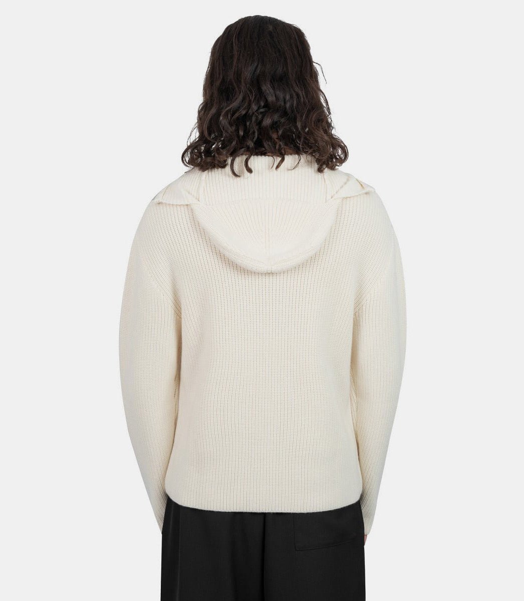 Hoodie en laine côtelée324MPU182FI0036 - 0079 - FW24 - MCourrèges