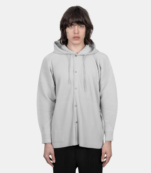 Hoodie mc February - Pleated Issey Miyake men's shirt - Family 3.0