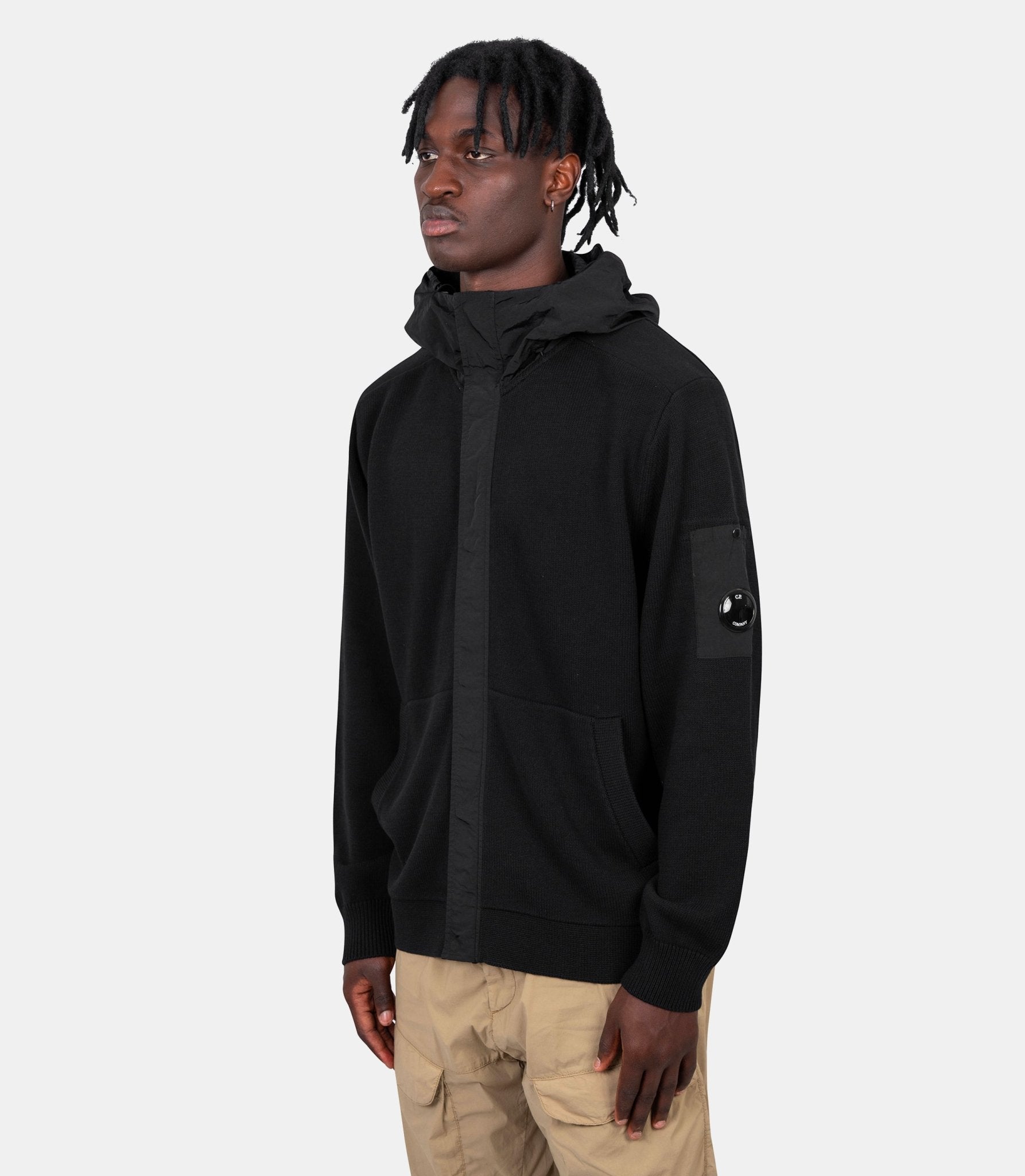 Hoodie "mixed cotton" - 18cmkn027a - 006056m - 999 - s - C.p. company