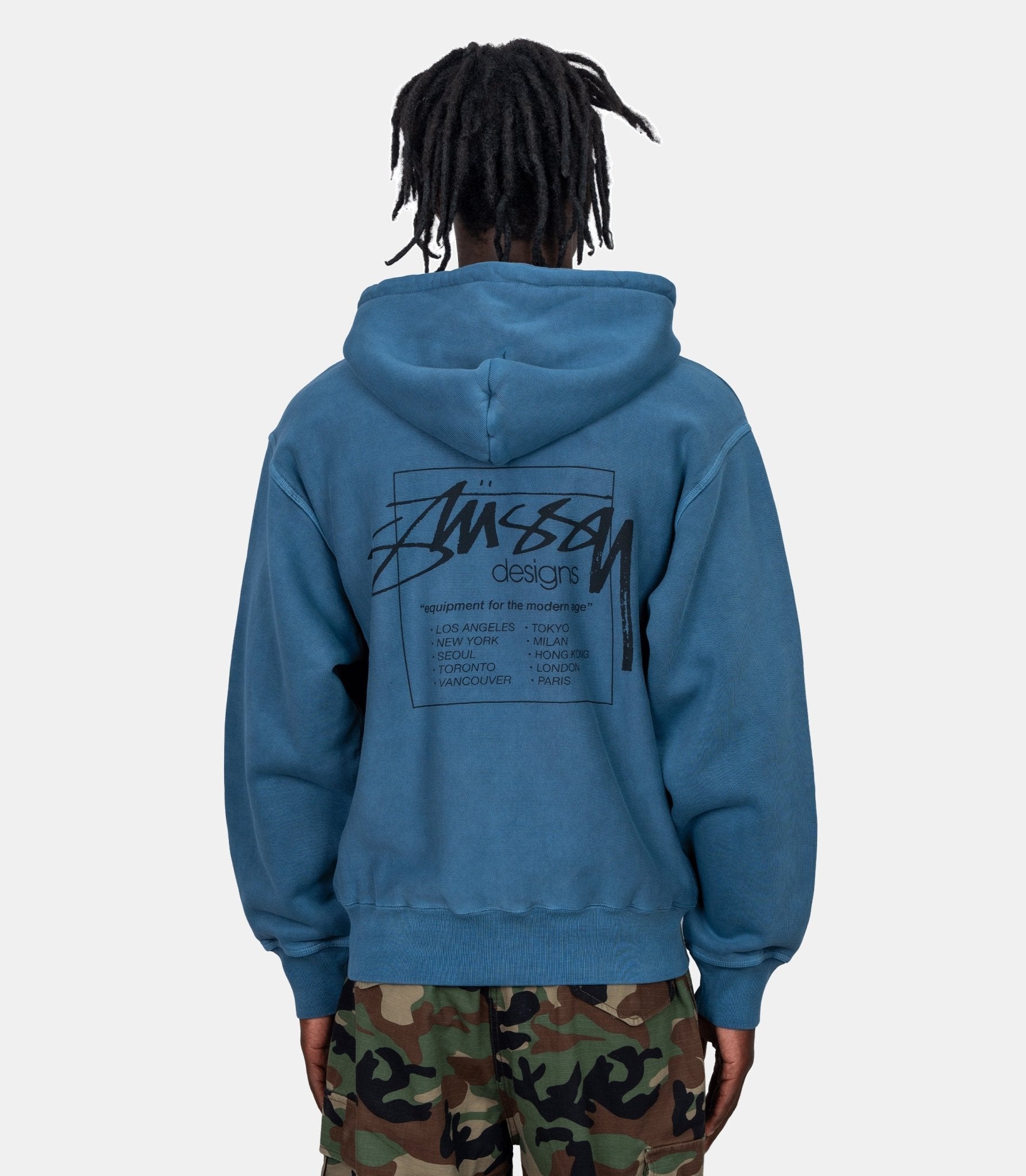 Hoodie modern age pigment dyed - 1975079-0806-S - Stüssy