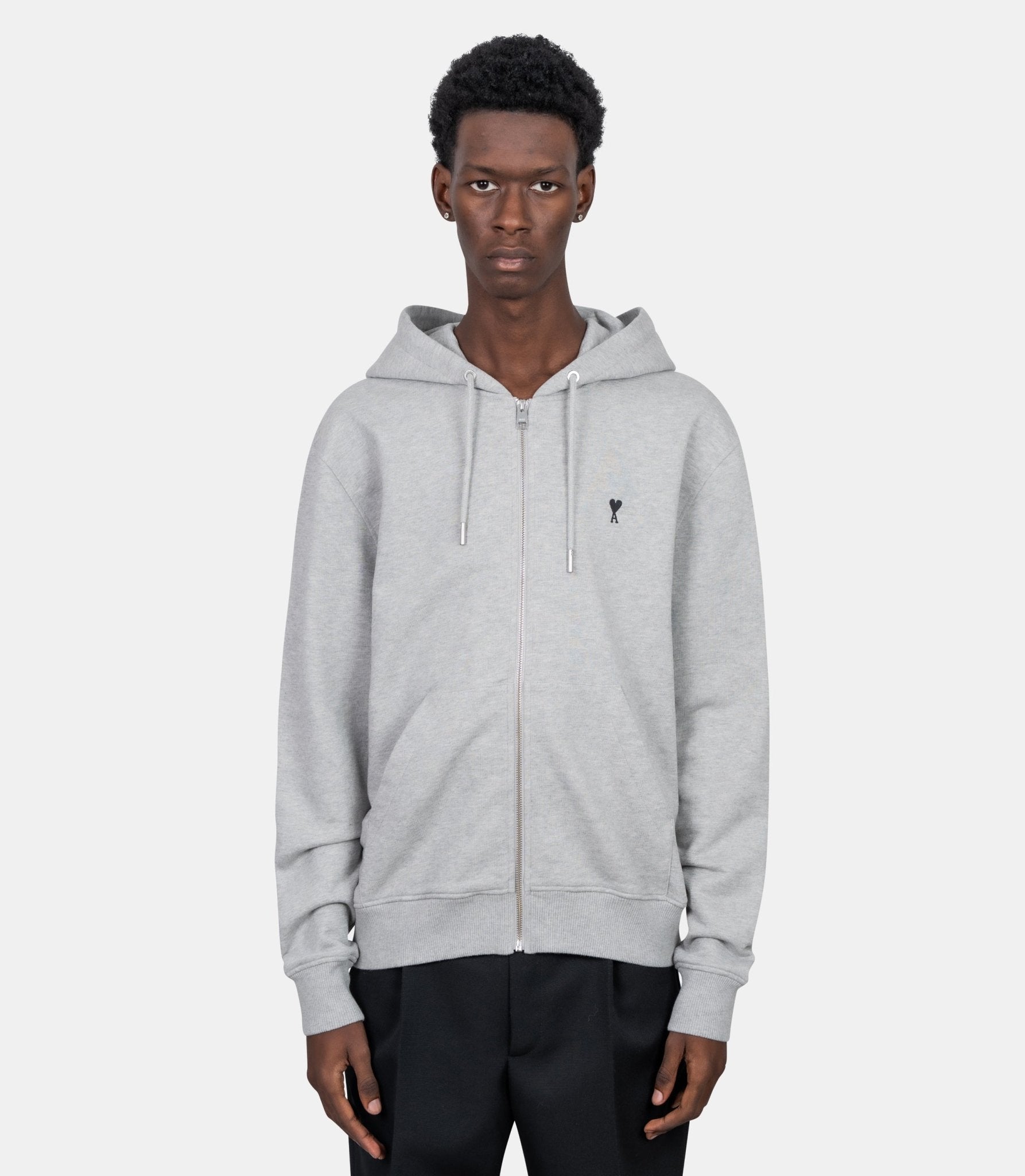 Hoodie molleton ami de coeur - HSW765.730.0951 - s - Ami paris