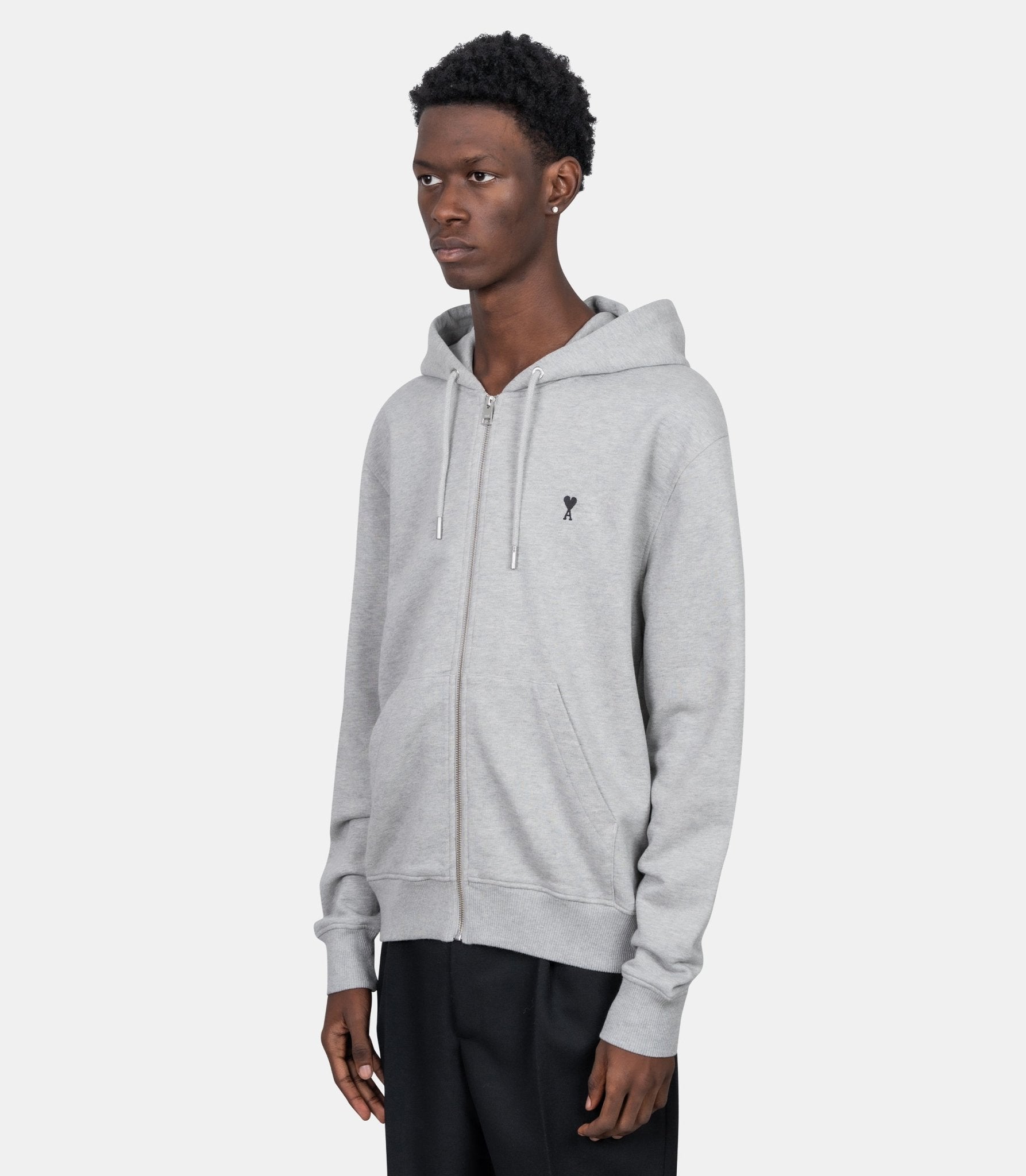 Hoodie molleton ami de coeur - HSW765.730.0951 - s - Ami paris
