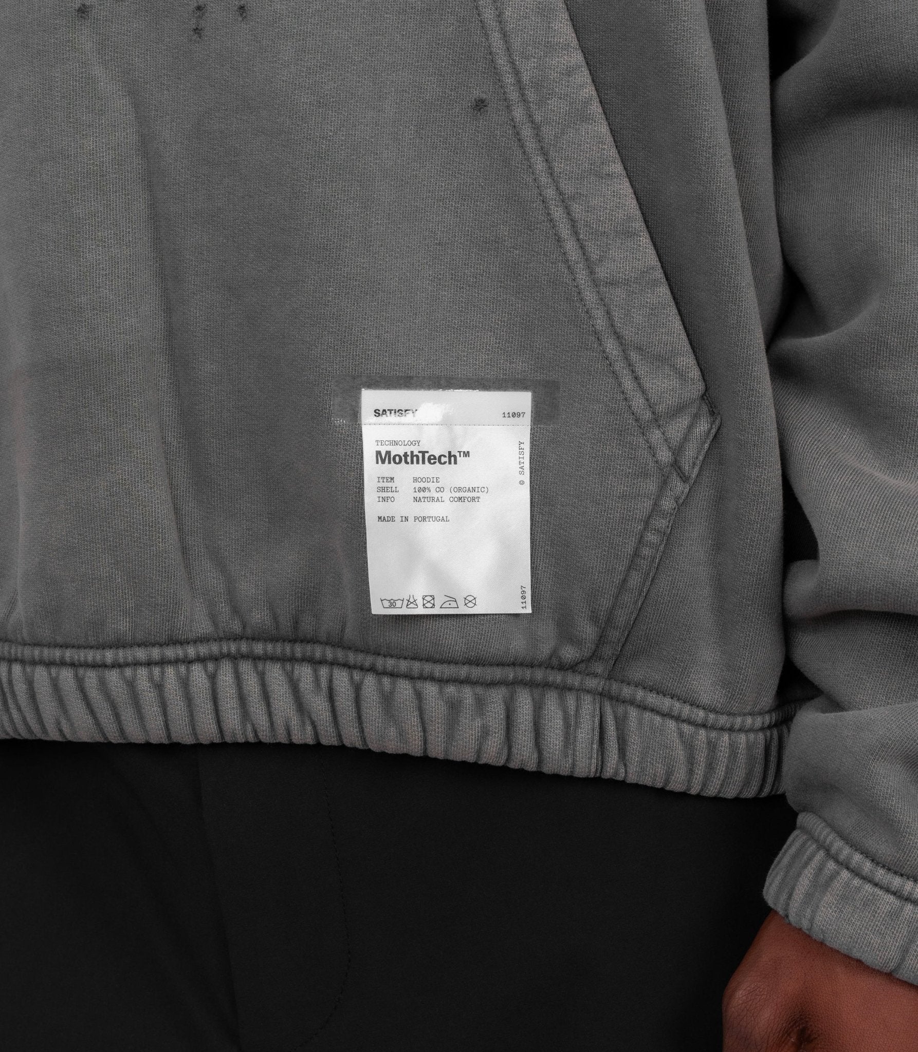 Hoodie mothtech - 11097-01A02 -S - Satisfy