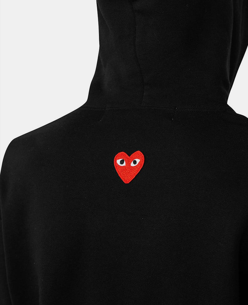 Hoodie noirAX - T342 - 051 - 1 - SComme des garçons play