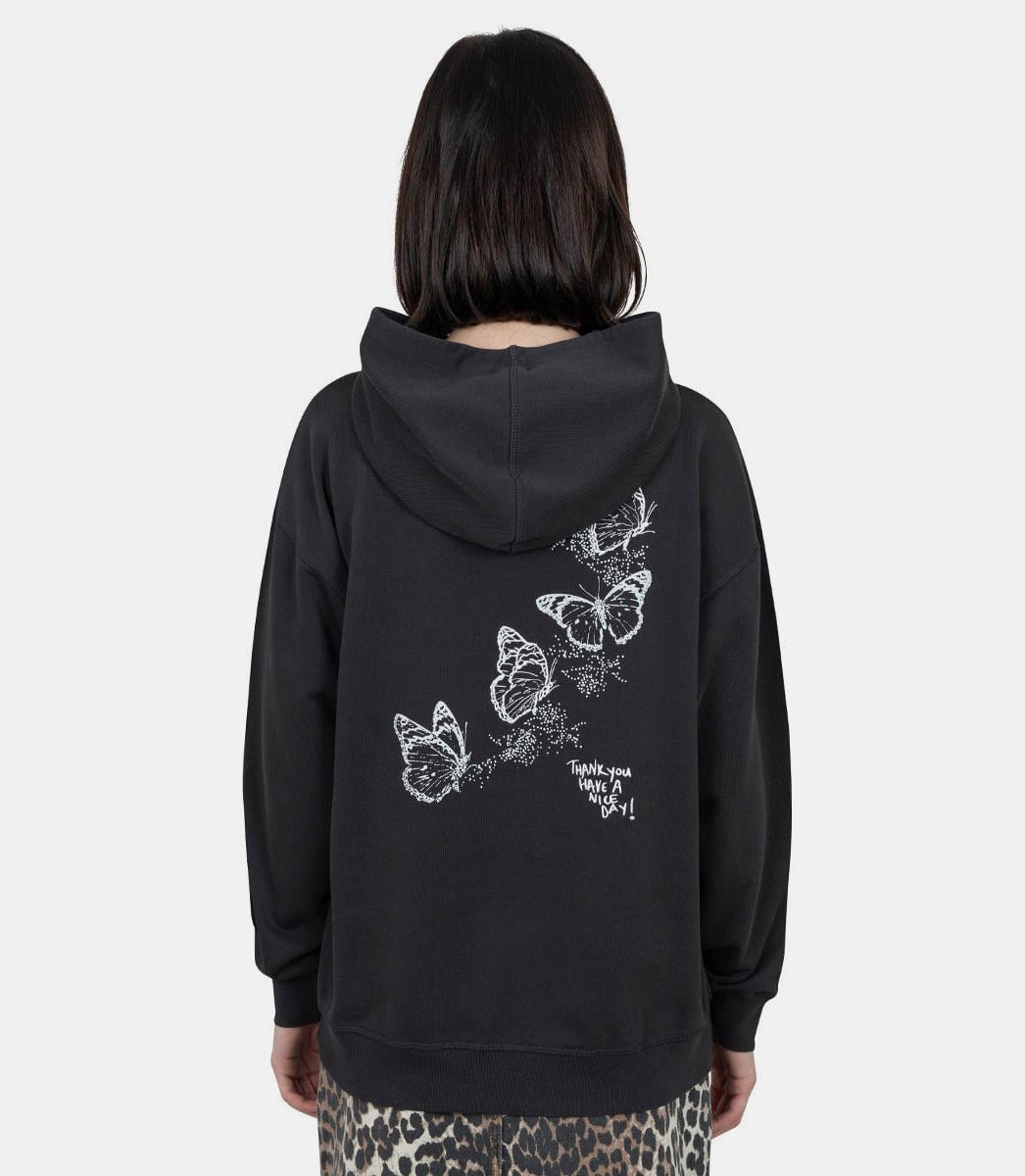 Hoodie oversize cœur Isoli - T4082 - 252 - XXS/XS - Ganni