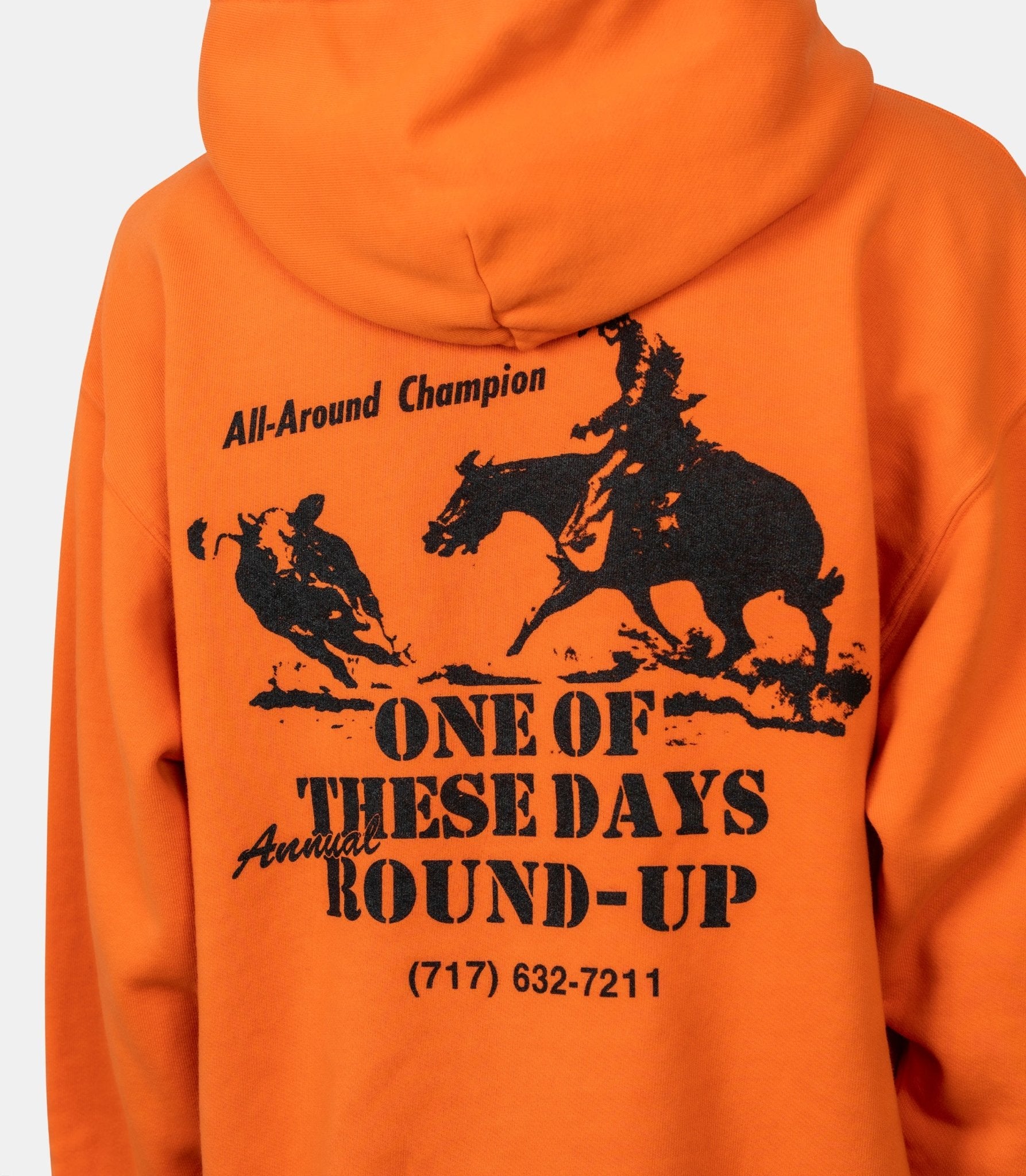 Hoodie round up - 01D-04-042-ORANGE-S - One of these days