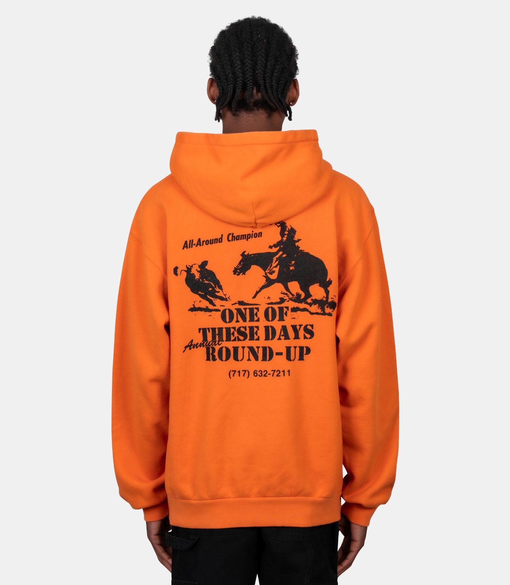 Hoodie round up - 01D-04-042-ORANGE-S - One of these days