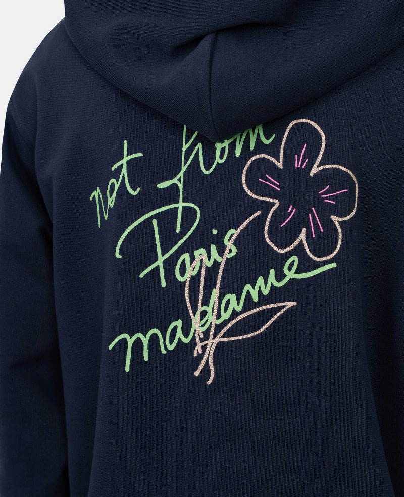 Hoodie slogan esquisseG - HO150 - CO127 - NY - SDrôle de monsieur